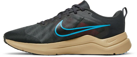 Shop Nike Downshifter 12 'Dark Smoke Grey Laser Blue' DD9293-008