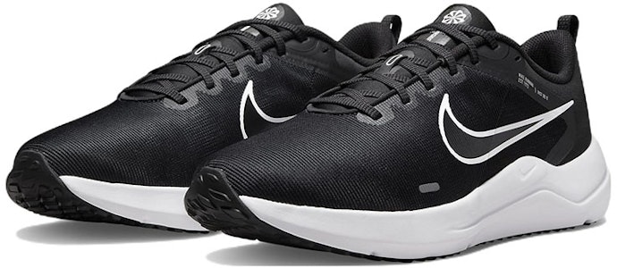 耐克 Downshifter 12 宽版‘黑色纯铂金’ DM0919-001 Lookbook 耐克 Downshifter 12 宽版‘黑色纯铂金’ DM0919-001