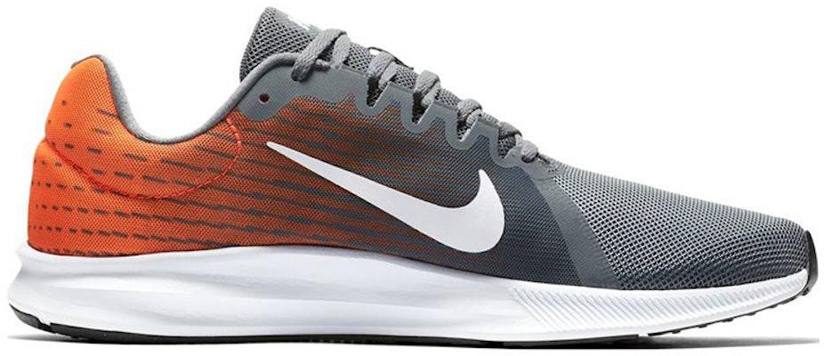 Nike Downshifter 8 透氣低幫運動跑步鞋 灰橙 Order Nike Downshifter 8 透氣低幫運動跑步鞋 灰橙