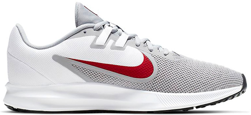 Nike Downshifter 9 拼接運動 低筒 跑步鞋 男款 灰白紅 Order Nike Downshifter 9 拼接運動 低筒 跑步鞋 男款 灰白紅