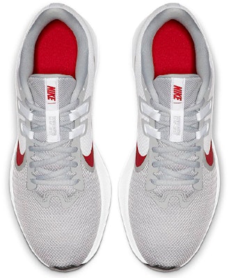 Nike Downshifter 9 拼接運動 低筒 跑步鞋 男款 灰白紅 Shop Nike Downshifter 9 拼接運動 低筒 跑步鞋 男款 灰白紅