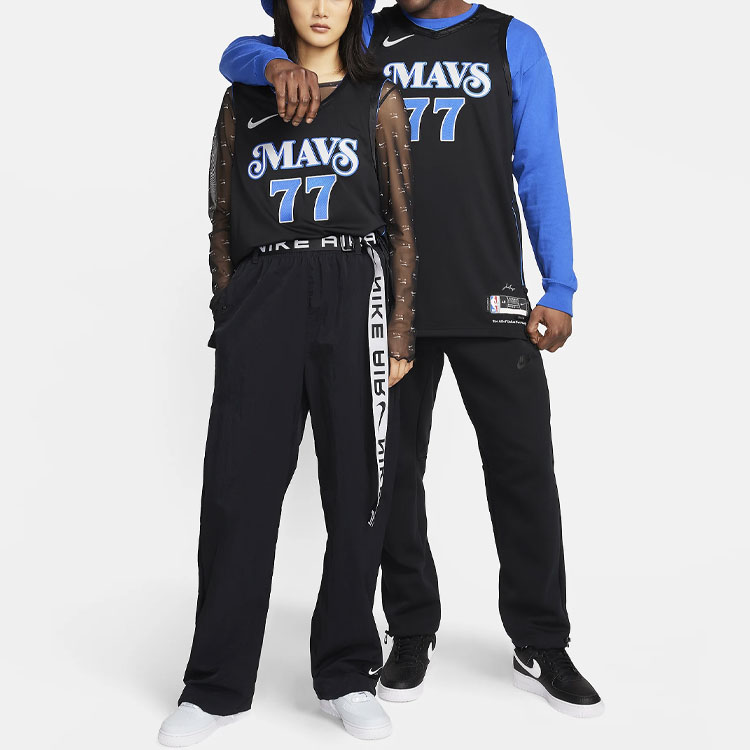 Purchase Nike Dri-Fit 2023/24 Dallas Mavericks #77 Basketball Jersey - Unisex Black. DX8756-010