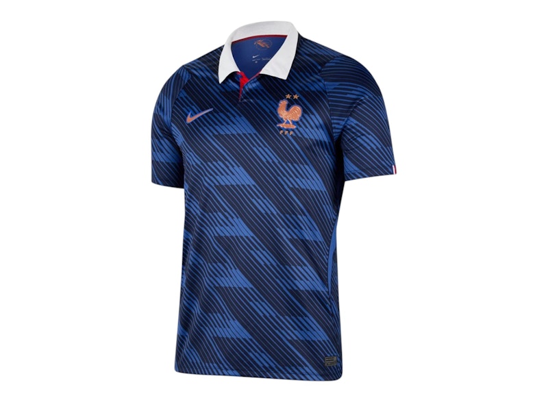 Nike Dri-Fit 2026 France Home Fan Soccer Jersey Short-Sleeve Pullover (Asia Size) IB5300-480