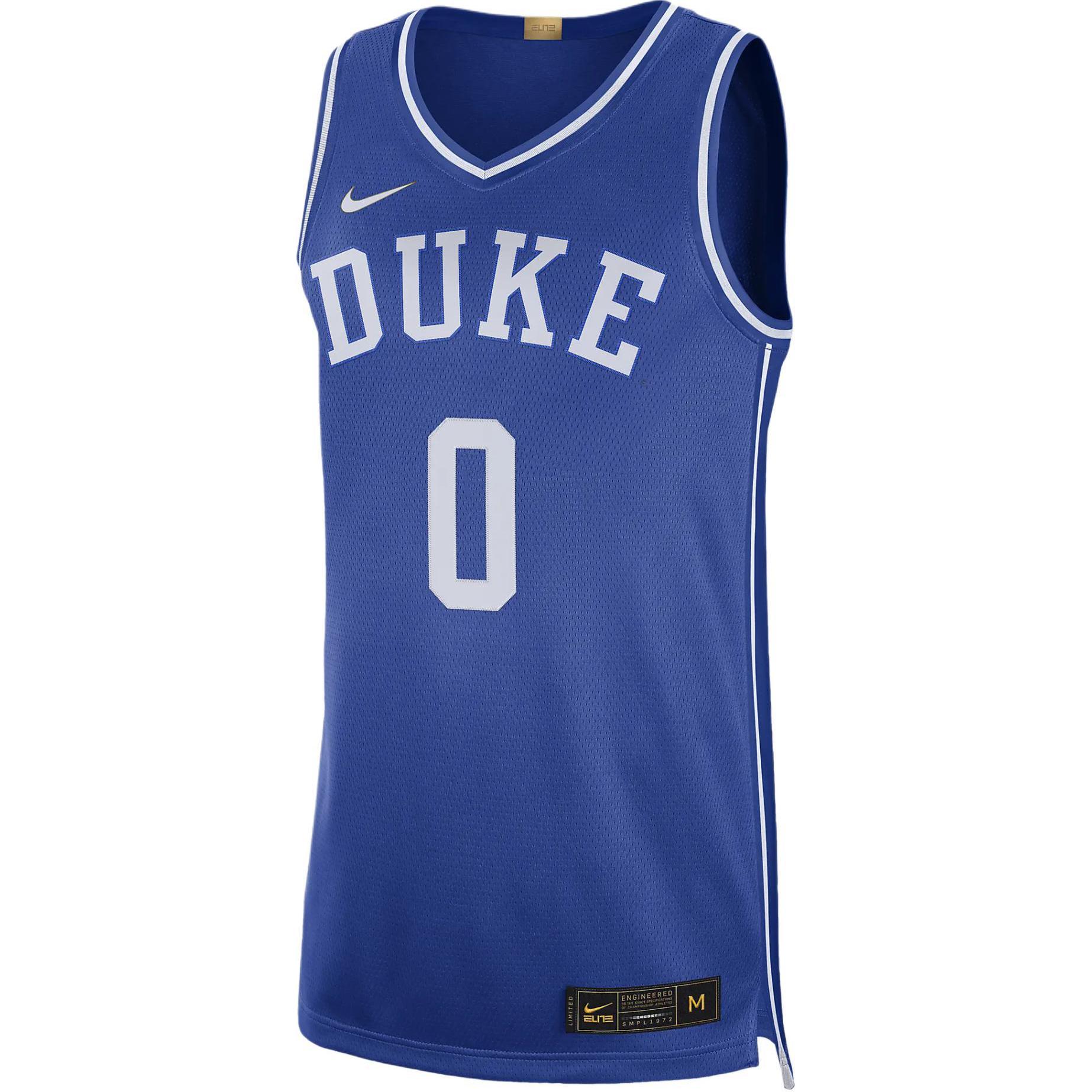 Nike Dri-Fit  College Basketball Jersey Royal Blue - Breathable & Stylish DN9236-480 圖 2