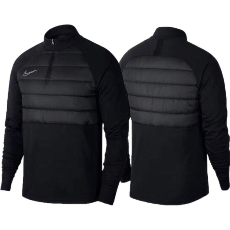 Order Nike Dri-Fit 黑色半拉鍊襯墊訓練外套 足球運動服 BQ7474-010