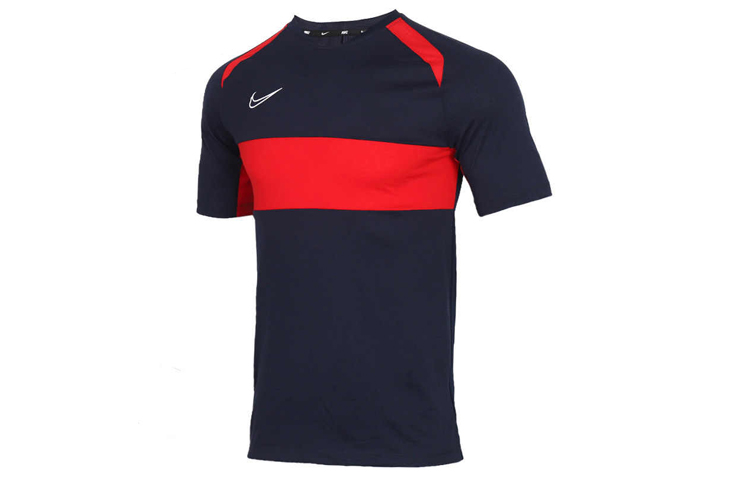 Buy Nike DRI-FIT Academy Retro Jersey Sepak Bola Navy Lengan Pendek BQ7353-452