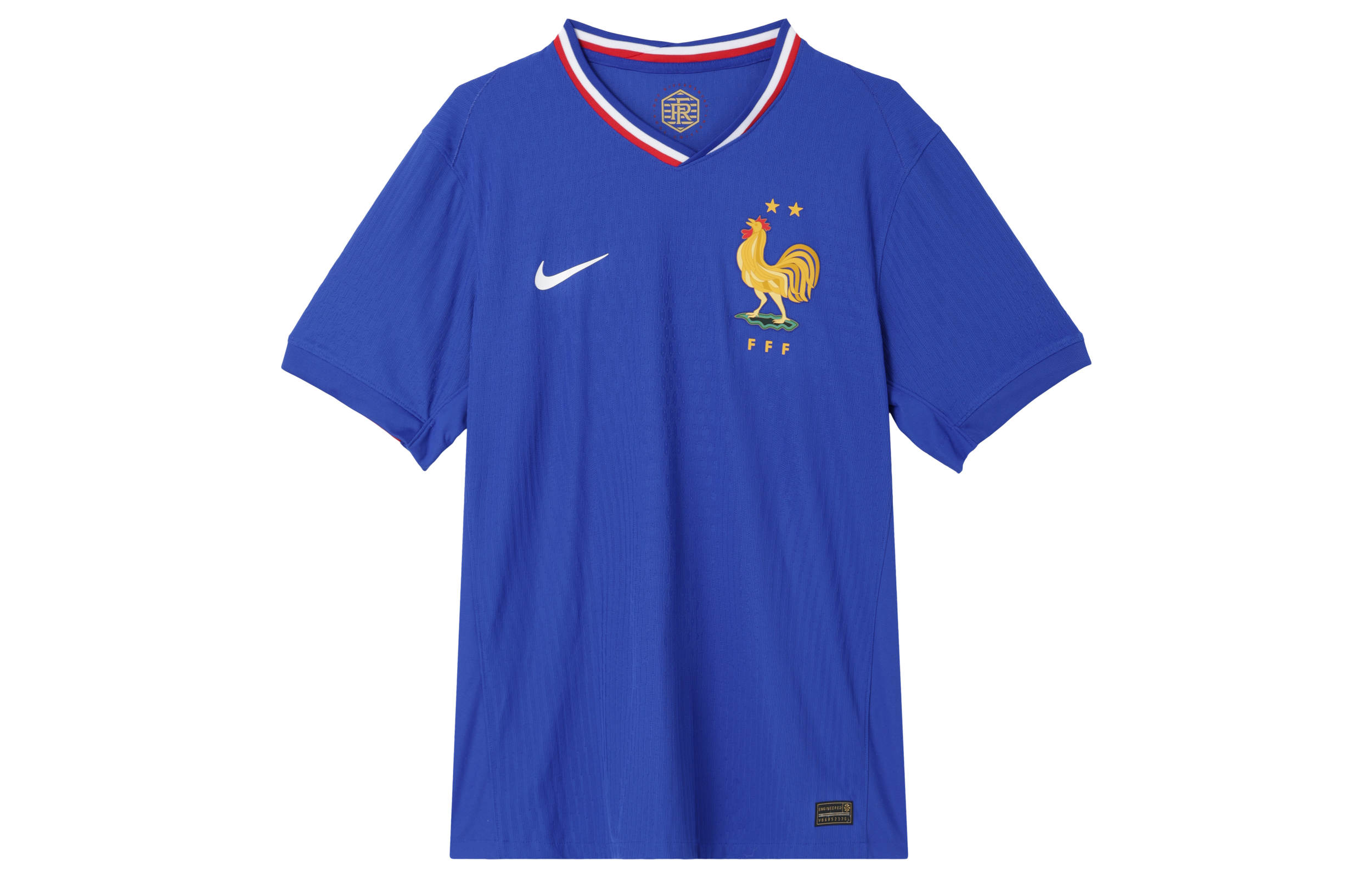 Nike Dri-Fit Adv Authentic Soccer Jersey V-Neck Rooster Graphic - Light Blue FJ1254-452