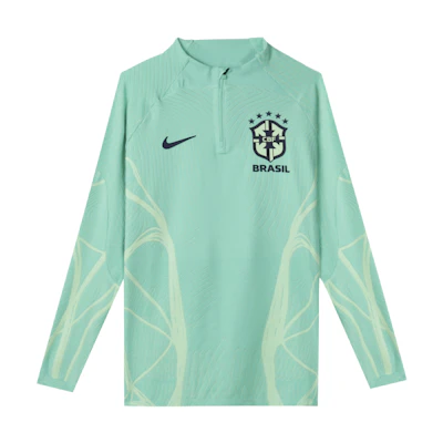 Nike Dri-FIT ADV Brazil Graphic Half-Zip Long Sleeve Tee Light Mint DH6421-369