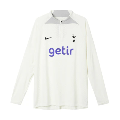 Nike Dri-FIT ADV Strike Elite White Long Sleeve Crewneck Football Shirt DN2791-133