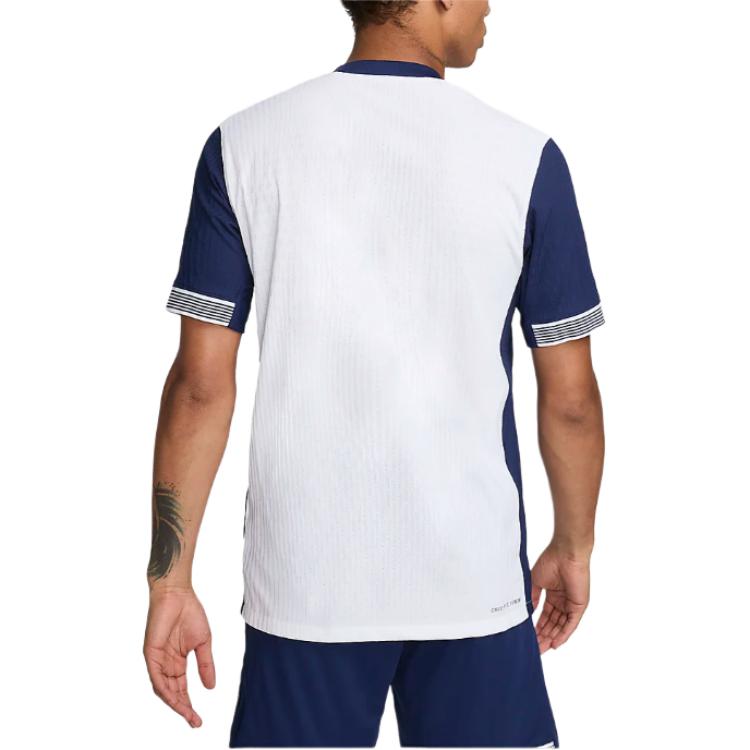 Lookbook Nike Dri-FIT ADV Tottenham Hotspur 2024/25 Baju Home Putih Lengan Pendek. FN8773-101