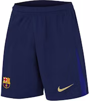 Nike Dri-FIT Barcelona 2024/25 Home Logo Embroidered Navy Soccer Shorts Men FZ4691-410 Nike Dri-FIT Barcelona 2024/25 Home Logo Embroidered Navy Soccer Shorts Men FZ4691-410