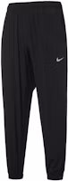 Nike Dri-Fit Black Logo Print Breathable Knit Joggers for Men FB7498-010