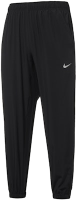 Nike Dri-Fit Black Logo Print Breathable Knit Joggers for Men FB7498-010 Buy Nike Dri-Fit Black Logo Print Breathable Knit Joggers for Men FB7498-010