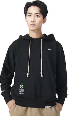 Nike Dri-Fit 黑色運動訓練休閒跑步連帽衫 FV4027-010 Shop Nike Dri-Fit 黑色運動訓練休閒跑步連帽衫 FV4027-010