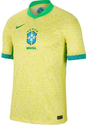 Nike Dri-Fit Jersey Brazil 2024 Home Lemon Yellow Kaos Bola. FJ4284-706 Buy Nike Dri-Fit Jersey Brazil 2024 Home Lemon Yellow Kaos Bola. FJ4284-706