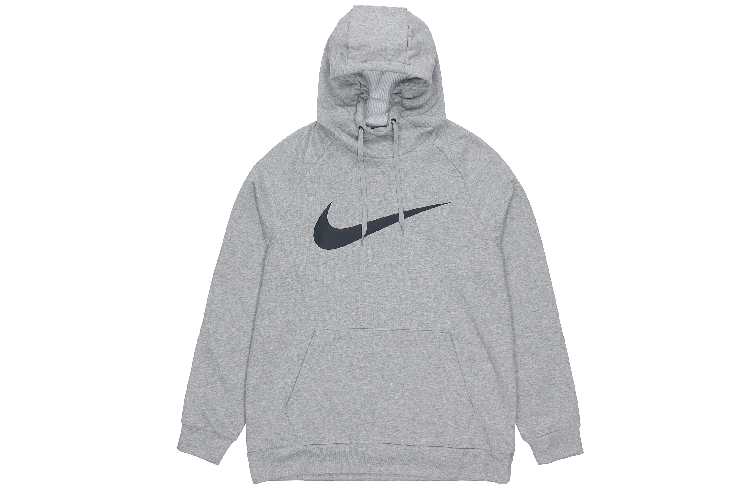 Nike Dri-Fit Casual Logo Hoodie Pullover Light Gray CZ2426-063