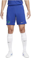 Nike Dri-FIT Chelsea 2023/24 Home Logo Quick-Dry Soccer Shorts Blue Mens DX2706-495 Nike Dri-FIT Chelsea 2023/24 Home Logo Quick-Dry Soccer Shorts Blue Mens DX2706-495