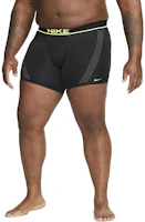 Nike Dri-FIT Elite Solid Black Boxer Shorts with Logo Waistband - 1 Pack DV3944-010 Nike Dri-FIT Elite Solid Black Boxer Shorts with Logo Waistband - 1 Pack DV3944-010