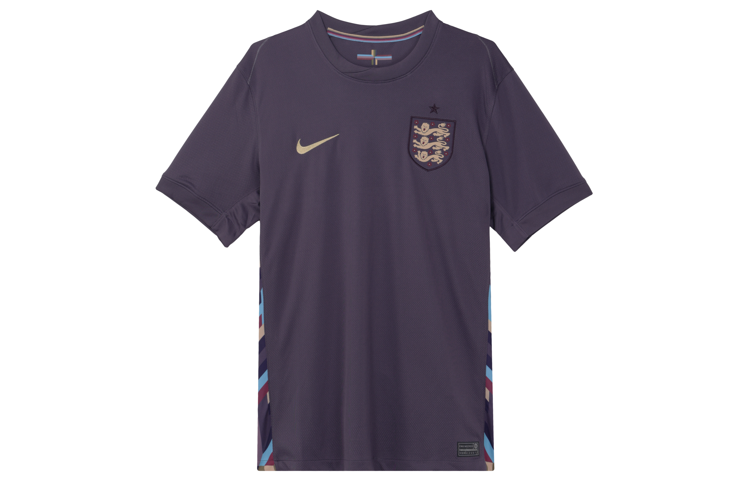 Nike Dri-Fit England Soccer Jersey 2024/25 Obsidian/Sesame Brown FJ4272-573