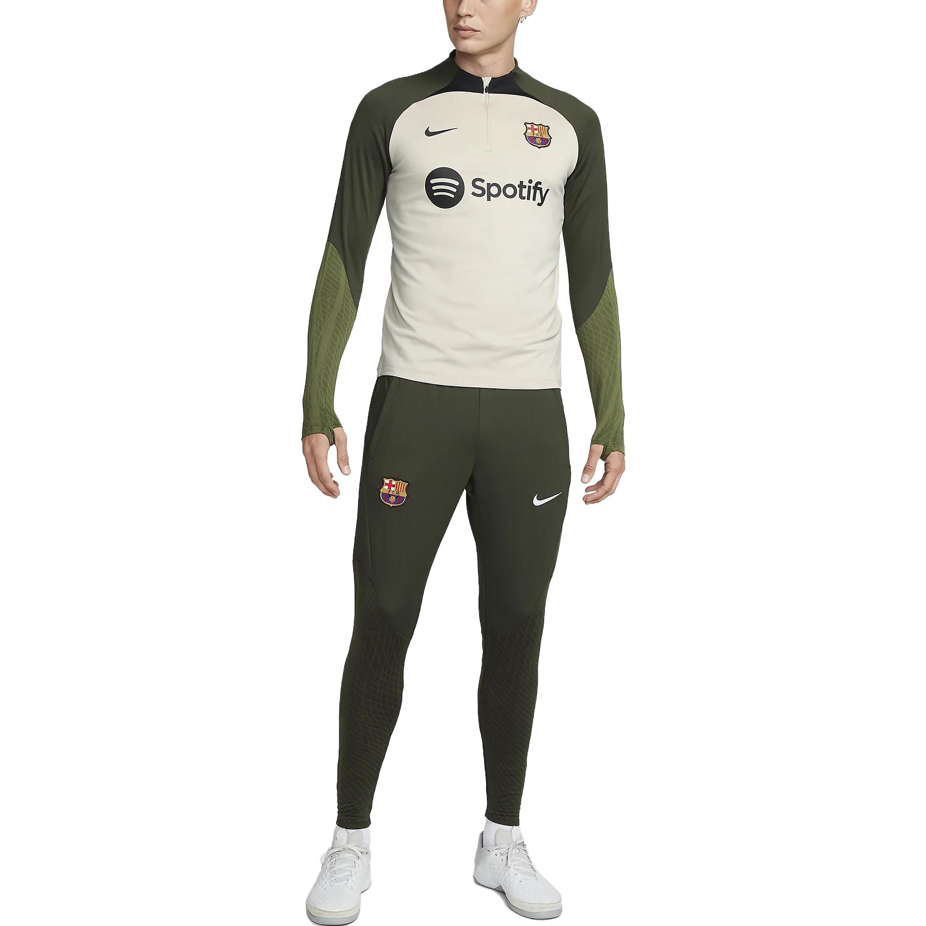 Purchase Nike Dri-Fit FC Barcelona 23/24 Sudadera Entrenamiento Manga Larga Verde Oliva. DX3102-222