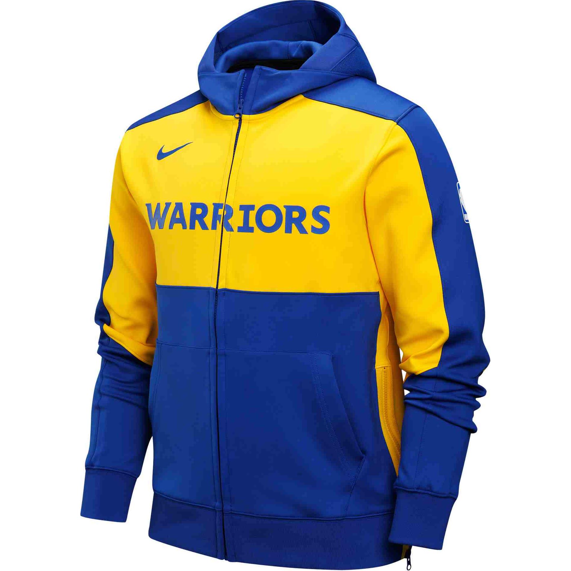 Order Nike DRI-FIT Golden State Warriors Dry Fit Hoodie Jacket  Blue/Amarillo Yellow FV1524-495