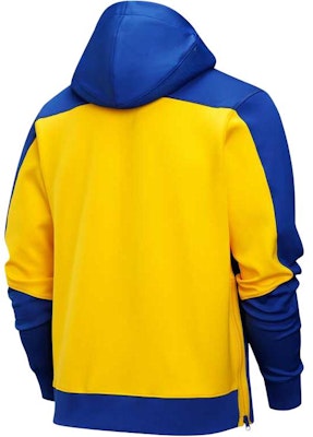 Nike DRI-FIT Golden State Warriors Dry Fit Hoodie Jacket Blue/Amarillo Yellow FV1524-495 Lookbook Nike DRI-FIT Golden State Warriors Dry Fit Hoodie Jacket Blue/Amarillo Yellow FV1524-495