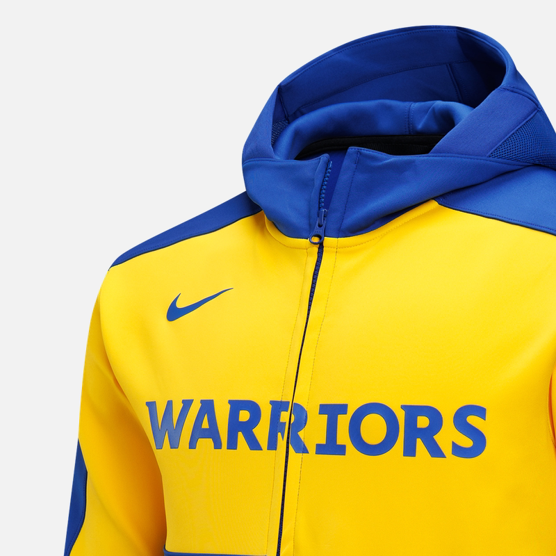 Shop Nike DRI-FIT Golden State Warriors Dry Fit Hoodie Jacket  Blue/Amarillo Yellow FV1524-495