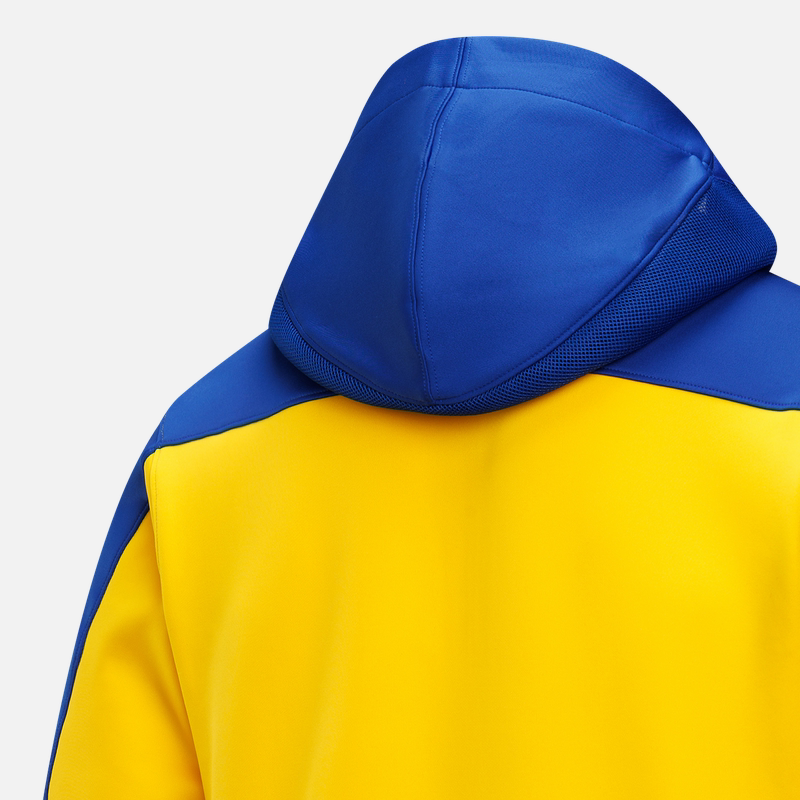 Details for Nike DRI-FIT Golden State Warriors Dry Fit Hoodie Jacket  Blue/Amarillo Yellow FV1524-495