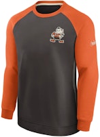 Nike Dri-FIT Historic NFL Cleveland Browns Brown Graphic Long Sleeve Crew NKO110HQV1D-ILB Nike Dri-FIT Historic NFL Cleveland Browns Brown Graphic Long Sleeve Crew NKO110HQV1D-ILB