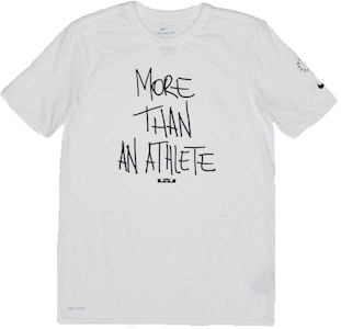 Nike Dri-Fit LeBron James Lebih Dari Atlet Kaos Putih Buy Nike Dri-Fit LeBron James Lebih Dari Atlet Kaos Putih