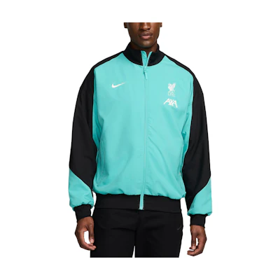 Nike Dri-Fit Liverpool FC Strike Retro Soccer Jacket Blue/Green/Black HF3337-393