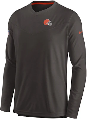Nike Dri-Fit Lockup Coach UV Cleveland Browns Long Sleeve Shirt Brown NS2512A893-636 Buy Nike Dri-Fit Lockup Coach UV Cleveland Browns Long Sleeve Shirt Brown NS2512A893-636