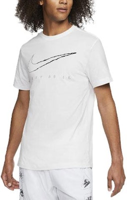 Nike Dri-FIT Logo Graphic Crew Neck T-Shirt Putih CT6474-100 Buy Nike Dri-FIT Logo Graphic Crew Neck T-Shirt Putih CT6474-100