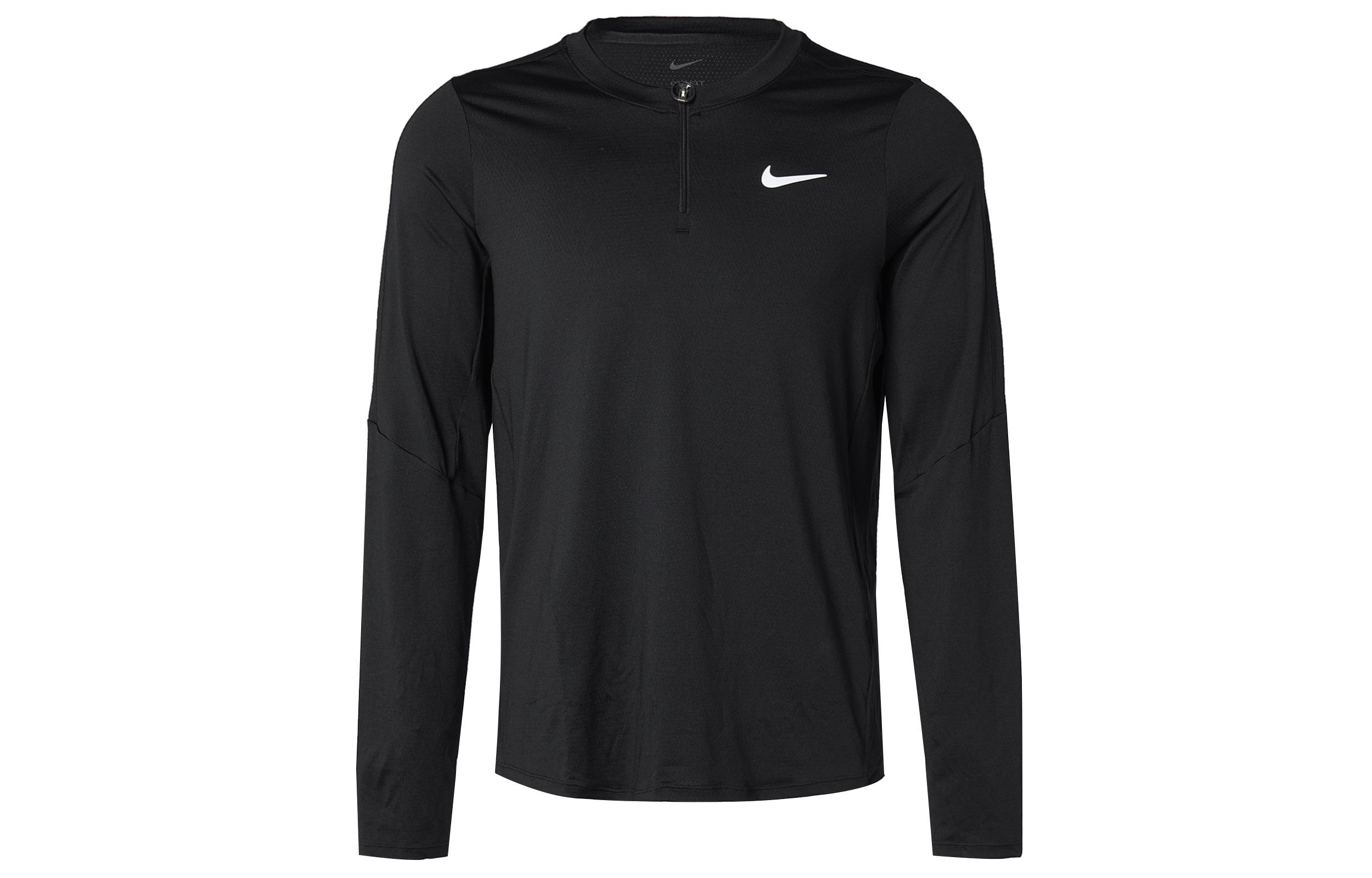 Nike Dri-Fit Long Sleeve Crewneck Sweatshirt Black/Black/White DD8371-010