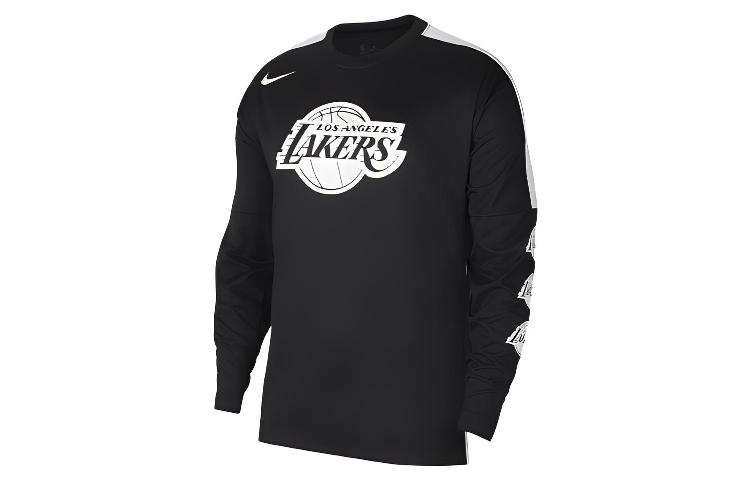 Nike Dri-FIT Los Angeles Lakers Crewneck Sweatshirt Black CW2246-010