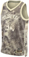 Nike Dri-FIT Milwaukee Bucks Giannis Antetokounmpo 34 Jersey 22-23 Protein Gray. FD4095-280 Nike Dri-FIT Milwaukee Bucks Giannis Antetokounmpo 34 Jersey 22-23 Protein Gray. FD4095-280