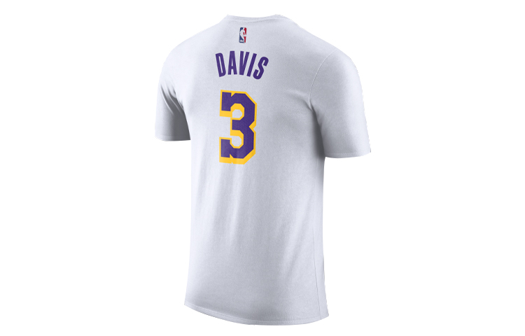 Lookbook Nike Dri-FIT NBA 戴維斯限量版T恤 白色 BQ1541-100