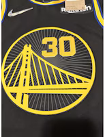 Details for Nike Dri-Fit NBA 勇士隊 21-22 城市版 Curry 球衣 黑色 DB3671-010