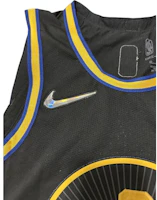 Sizing Nike Dri-Fit NBA 勇士隊 21-22 城市版 Curry 球衣 黑色 DB3671-010