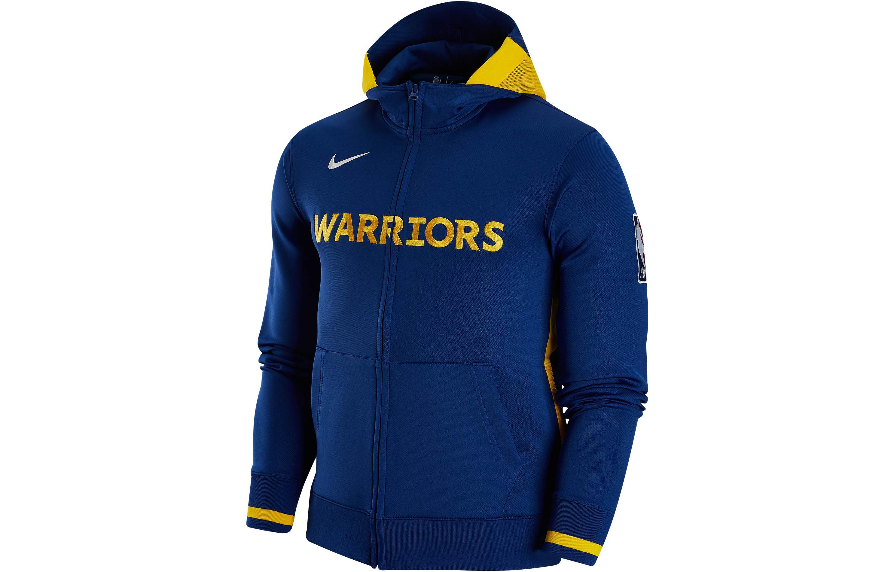 Nike DRI-FIT NBA Logo Retro Embroidered Zip Hoodie Dark Teal FB5345-495