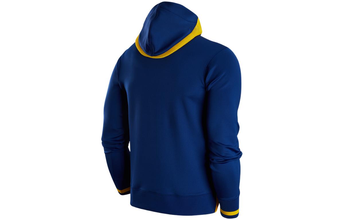 Nike DRI-FIT NBA Logo Retro Embroidered Zip Hoodie Dark Teal FB5345-495 圖 3