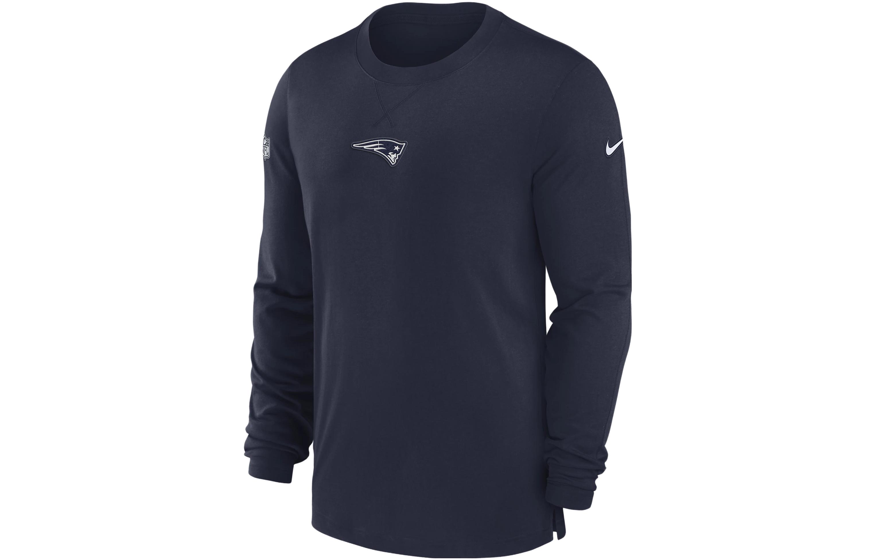 Nike Dri-FIT NFL Blue Long-Sleeve Crewneck Sweatshirt 00MB41S8K-0BT