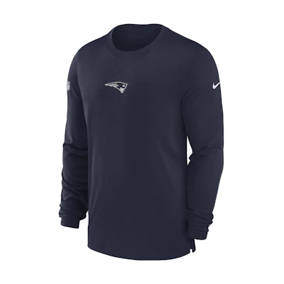 Nike Dri-FIT NFL Blue Long-Sleeve Crewneck Sweatshirt 00MB41S8K-0BT