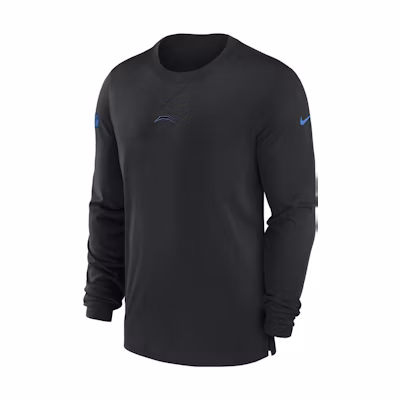 Nike Dri-FIT NFL Logo Printed Crewneck Long-Sleeve Top Black Sweater 00MB00A97-0BT