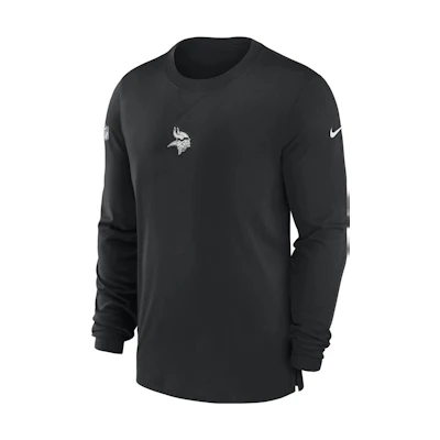 Nike Dri-FIT NFL Long-Sleeve Crewneck Sweatshirt Black Top 00MB00A9M-0BT