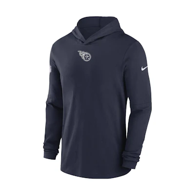 Nike Dri-Fit NFL Printed Hooded Long-Sleeve Top Navy Blue () 00MQ41S8F-PKB