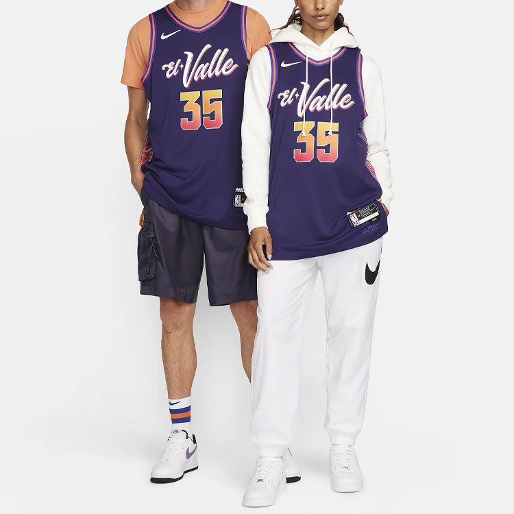 Purchase Nike Dri-Fit Phoenix Suns Kevin Durant #35 City Edition Jersey 2023/24 Purple Unisex DX8773-536