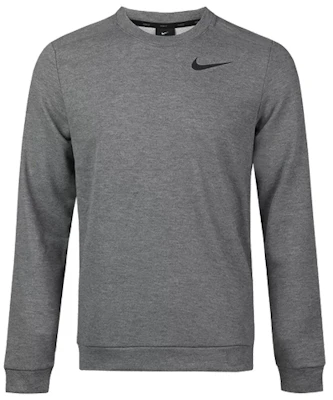 Nike DRI-FIT Crewneck Pullover Lelaki Kelabu Cepat Kering CU6796-071 Buy Nike DRI-FIT Crewneck Pullover Lelaki Kelabu Cepat Kering CU6796-071