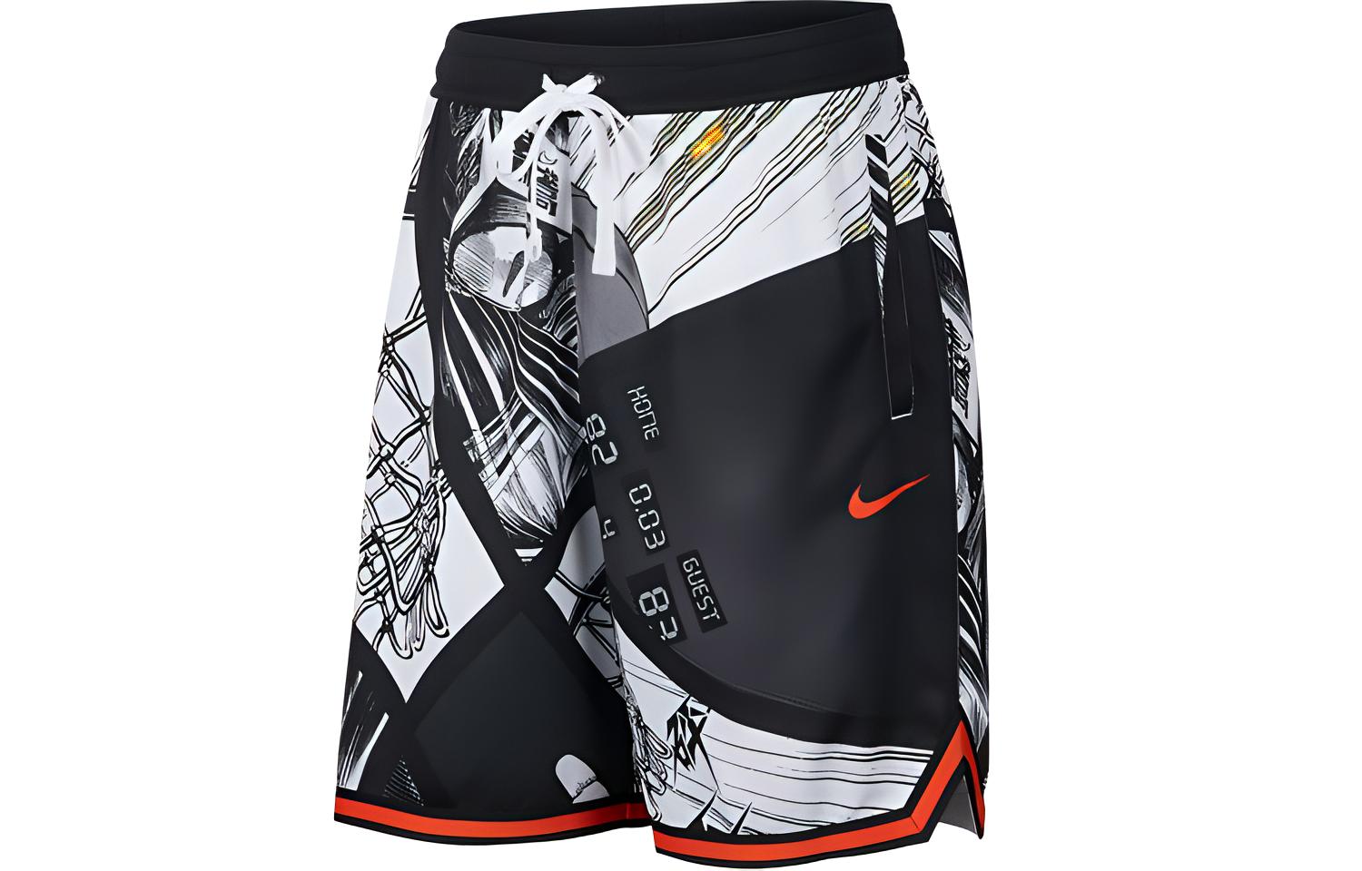 Nike Dri-FIT Retro Comic Elite Soft Breathable Basketball Shorts CI9082-010