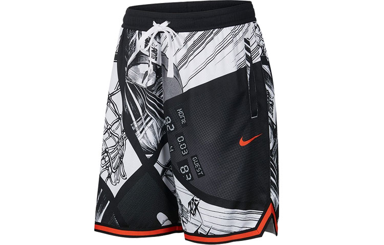 Nike Dri-FIT Retro Comic Elite Soft Breathable Basketball Shorts CI9082-010 圖 2